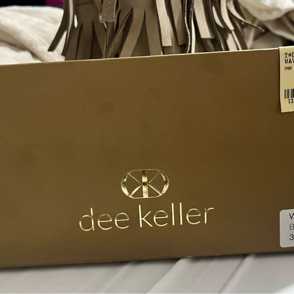 Women’s dee keller Fringe Gray Boots Size 39 Leather - Picture 2 of 10